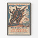 Vintage-Polnischer Militär-Rekrutierungs-Poster