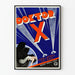 Vintage-Poster im Stil von Doctor X Art déco für Wanddekoration
