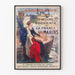 Vintage-Poster Geben Sie Allen an die Erinnerung an Frankreichs Seeleute
