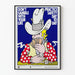 Vintage-Poster „Gamble nicht mit deinem Leben“ – Arbeitssicherheit