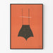 Minimalistischer Poster zur Informationssicherheit - Originalgrafikdesign