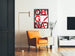 Inspirierendes Zitat-Poster Paul Rand in moderner Typografie