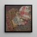 Frühstück mit Annette und ihrer Großmutter - Édouard Vuillard — gerahmtes Bild an der Wand
