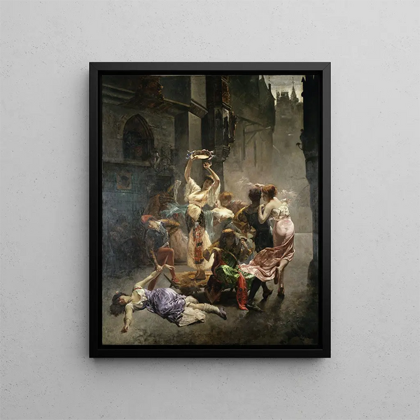 douard Frdric Wilhelm Richter - Beggars and fornicators.webp