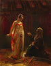 Die Wahrsagerin - Édouard Frédéric Wilhelm Richter — Ansicht des Kunstwerks