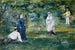 Eine Partie Croquet - Édouard Manet — Ansicht des Kunstwerks