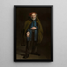 Mendiant im Mantel, Philosoph - Édouard Manet — gerahmtes Bild an der Wand