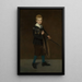 Junge mit Schwert - Édouard Manet — gerahmtes Bild an der Wand