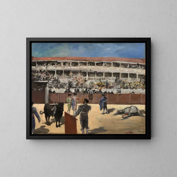 Corrida - Édouard Manet — gerahmtes Bild an der Wand