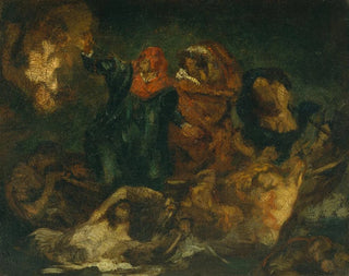 Kopie nach Das Floß von Dante - Édouard Manet — Ansicht des Kunstwerks