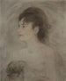 Junge Frau mit Dekolleté - Édouard Manet — Ansicht des Kunstwerks