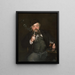 Le Bon Bock - Édouard Manet — gerahmtes Bild an der Wand