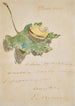 Brief mit einer Schnecke auf einem Blatt - Édouard Manet — Ansicht des Kunstwerks