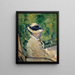 Madame Manet, Suzanne Leenhoff 1829-1906 in Bellevue - Édouard Manet — gerahmtes Bild an der Wand