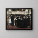 Maskenball in der Oper - Édouard Manet — gerahmtes Bild an der Wand