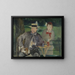 Portrait de Dernest Hosched et sa fille Marthe - Édouard Manet — gerahmtes Bild an der Wand