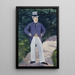 Portrait de Monsieur Brun - Édouard Manet — gerahmtes Bild an der Wand