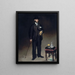 Portrait von Théodore Duret - Édouard Manet — gerahmtes Bild an der Wand