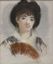 Portrait der Gräfin Albazzi - Édouard Manet — Ansicht des Kunstwerks