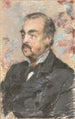 Portrait de Julien de la Rochenoire - Édouard Manet — Ansicht des Kunstwerks