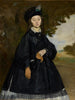 Portrait de Madame Brunet - Édouard Manet — Ansicht des Kunstwerks