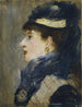 Portrait einer Dame - Édouard Manet — Ansicht des Kunstwerks