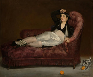 Junge Frau liegend in spanischer Tracht - Édouard Manet — Ansicht des Kunstwerks