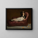 Junge Frau liegend in spanischer Tracht - Édouard Manet — gerahmtes Bild an der Wand