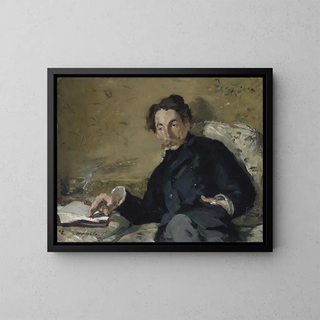Stéphane Mallarmé - Édouard Manet — gerahmtes Bild an der Wand