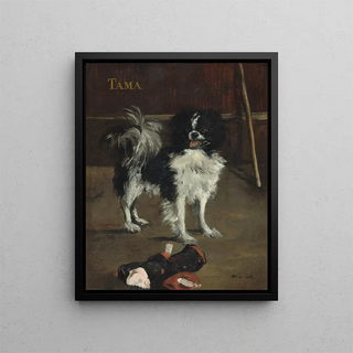 douard Manet - Tamathe Japanese Dog.webp