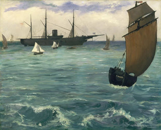 Der Kearsarge bei Boulogne - Édouard Manet — Ansicht des Kunstwerks