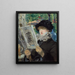 Frau liest - Édouard Manet — gerahmtes Bild an der Wand