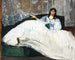 Frau mit Fächer - Édouard Manet — Ansicht des Kunstwerks