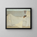 Im Bett - Édouard Vuillard — gerahmtes Bild an der Wand