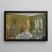 in der Nähe des Arbeitstisches - Édouard Vuillard — gerahmtes Bild an der Wand
