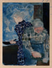 Zwei Frauen in Innenraum - Édouard Vuillard — Ansicht des Kunstwerks