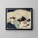 Vier Damen mit eleganten Hüten - Édouard Vuillard — gerahmtes Bild an der Wand