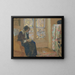 Junge Frau liest - Édouard Vuillard — gerahmtes Bild an der Wand