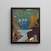 La Coupe bleue - Édouard Vuillard — gerahmtes Bild an der Wand