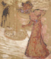 Die Frau im öffentlichen Garten - Édouard Vuillard — Ansicht des Kunstwerks