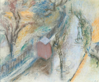 La Gurite du cantonnier - Édouard Vuillard — Ansicht des Kunstwerks