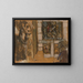 Die Salle des Moyen Âge im Musée des Arts Décoratifs - Édouard Vuillard — gerahmtes Bild an der Wand