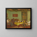 La conversation chez les Natanson-Valvins - Édouard Vuillard — gerahmtes Bild an der Wand