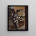 La couture - Édouard Vuillard — gerahmtes Bild an der Wand