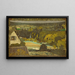 Fenster landschaftlich überblickend die Wälder - Édouard Vuillard — gerahmtes Bild an der Wand