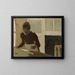 La blanchisseuse - Édouard Vuillard — gerahmtes Bild an der Wand