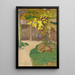 Der Garten - Édouard Vuillard — gerahmtes Bild an der Wand