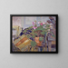 Der Blumenkrug - Édouard Vuillard — gerahmtes Bild an der Wand
