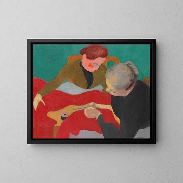 Les Couturières - Édouard Vuillard — gerahmtes Bild an der Wand