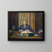 Lucien Rosengart an seinem Arbeitszimmer - Édouard Vuillard — gerahmtes Bild an der Wand